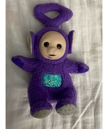 1 Tinky Winky Teletubbies 7” Bean Bag Plush w/Rubber Face 1996 re-Owned nn1 - $27.15 CAD
