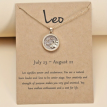 Leo - Zodiac Sign -Constellation - Zodiac - Gold Necklace - Zodiac Jewelry - £11.26 GBP