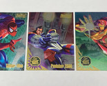 1995 Flair 95 Marvel Annual Duo Blast Complete Insert Set 3 Cards Vintag... - $17.82