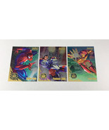 1995 Flair 95 Marvel Annual Duo Blast Complete Insert Set 3 Cards Vintag... - £13.76 GBP