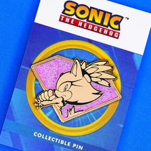 Sonic The Hedgehog Chaos Emerald Blaze the Cat Golden Series Enamel Pin ... - £10.31 GBP