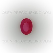 Natural Ruby 4X3mm Oval Facet Cut Pigeon Blood Color VS Clarity Burma/Africa Loo - £11.23 GBP