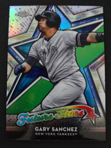 2018 Topps Chrome #FS-3 Gary Sanchez New York Yankees Future Stars Baseball Card - £0.77 GBP