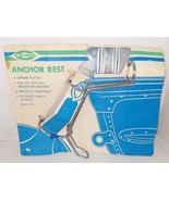 Vtg New Mushroom Anchor Rest Chrome Plated Model 6315 Boat Protection - £75.68 GBP