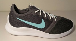 Nike size 7.5 VIALE TECH RACER VTR Grey Green Running Sneakers New Women... - £86.25 GBP
