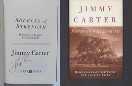 Sources of Strength / SIGNED / Jimmy Carter / NOT Personalized! / Hardcover 1997 - £39.49 GBP