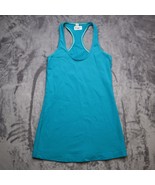 Lululemon Fitted Tank Shirt Adult 4 Blue Lightweight Athletic Casual Womens - £31.17 GBP