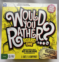 Spin Master Board game  Would You Rather Board Game (Deluxe Family Edition) - $11.39