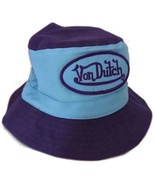 Von Dutch Kids Bucket Hat Purple &amp; Blue - One Size Unisex - New Without ... - £11.81 GBP