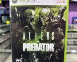 Alien vs. Predator (Microsoft Xbox 360, 2010) CIB Complete Tested! - $16.07
