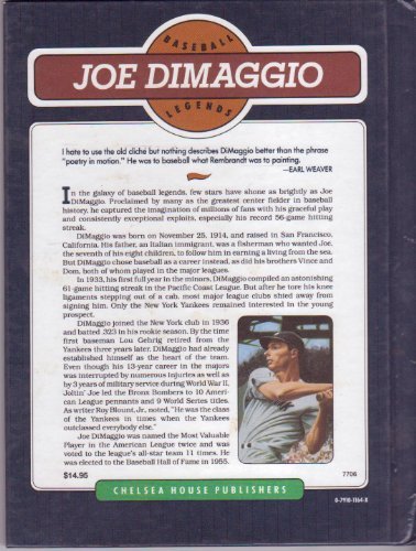 Joe Dimaggio (Baseball Legends) Appel, Martin Item image 5