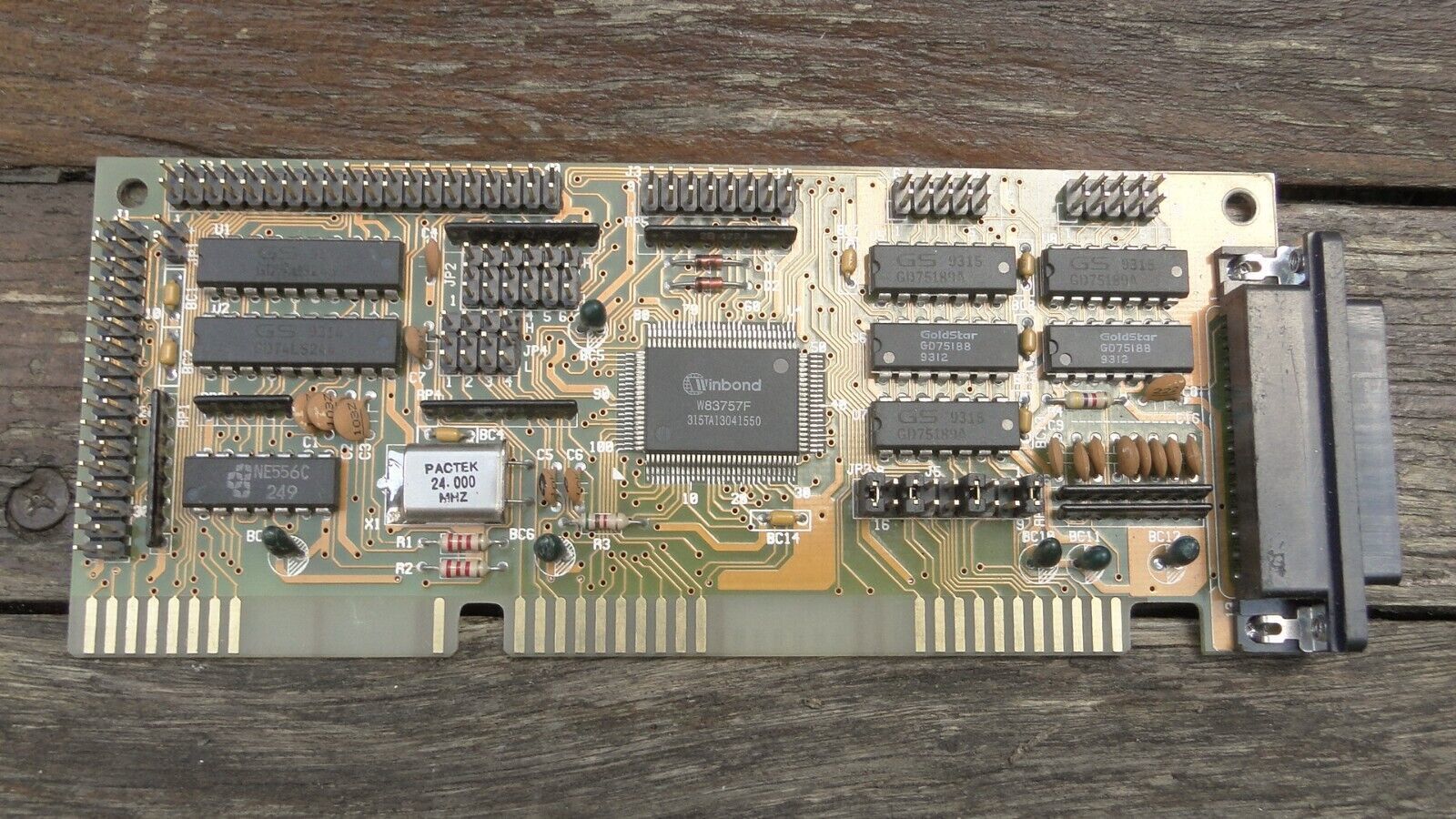 Vintage Winbond W83757F ISA IDE Multi I/O Card - $23.94