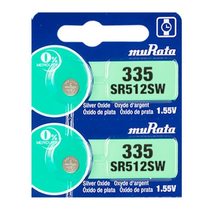 Murata 335 Battery SR512SW 1.55V Silver Oxide Watch Button Cell (10 Batteries) - £4.37 GBP+