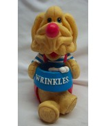 Vintage 1986 WRINKLES DOG 7&quot; Plastic Coin Piggy Bank  1980&#39;s - $19.80