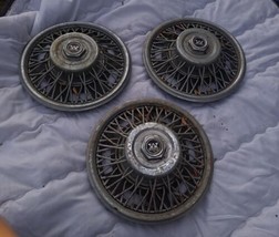 Western  Wire  basket spoke wheel covers Hub Caps 3 Pictured Plus 1 Not ... - $177.64