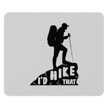 Personalized Mouse Pad: Hiking Enthusiast Logo | Anti-Slip, Neoprene | Unique La - $17.51