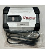 McAfee 250GB Encrypted USB Hard Drive w/Fingerprint | Not Enrolled | Ready! - $901.32 MXN