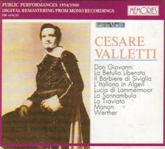 Cesare Valletti: Great Voices (Don Giovanni/La Betulia Liberata/Il Barbiere di S - £83.82 GBP