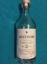 AULTMORE SPEYSIDE SCOTCH WHISKY EMPTY BOTTLE w CORK -  21 YEARS - 700 ml - $23.39