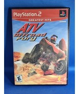 ATV Offroad Fury (Playstation 2 PS2) Black Label CIB COMPLETE &amp; TESTED - $9.49