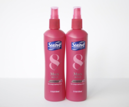 Suave Essentials Max Hold Hairspray 8 Non Aerosol 11 oz Lot of 2 - £21.94 GBP