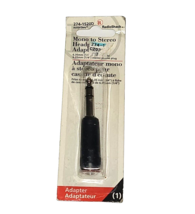 Radio Shack Mono to Stereo Headphone Adapter 274-1520D - $4.10