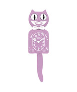 Pastel Lilac Full Sized Kit Kat Cat Klock Clock Eyes Move FREE US SHIPPING - $74.99