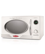 Retro Microwave for Countertop 0.9 Cu Ft Vintage Microwave, Ivory - $148.10