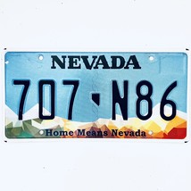  United States Nevada Home Means Nevada Passenger License Plate 707 N86 - £14.95 GBP