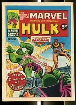 Mighty World Of Marvel #66 1974-HULK-FANTASTIC FOUR-KIRBY-UK Comic Fn - £40.05 GBP