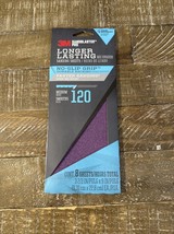 3M Sandblaster Pro Longer Lasting Sanding Sheet 120 Medium - $18.69