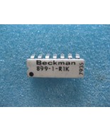 2 pack 899-3-R1K Beckman 3778 resistor network film isolated 1.8 w throu... - $4.70