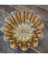 Vintage Copper Jello Molds-Round Fluted Flower 6.5” In Diameter - $228.19 MXN