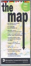 MTA Map New York City Subways &amp; Railroads 2007 - £5.44 GBP
