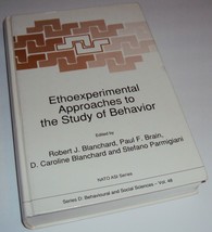 Ethoexperimental Approaches to Study of Behavior (NATO ASI Series D Vol.... - £33.58 GBP