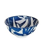 Four (4) ONEMORE ~ Navy &amp; White ~ 10 Oz. ~ Durable Ceramic Bowls ~ Stack... - $550.32 MXN