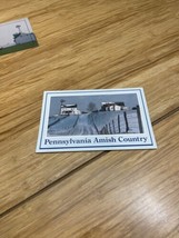 Vintage Lot of 4 Windmill State of Pennsylvania Postcards Amish Farm Barn  KG JD - £11.61 GBP