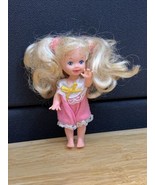 Vintage 1994 Mattel Barbie Sister Kelly Fashion Doll with Pink Clothes K... - $14.85