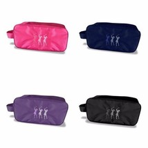 Surprizeshop Embroidered 3 Ladies Golf Shoe Bag. Pink, Purple, Black or ... - £15.00 GBP