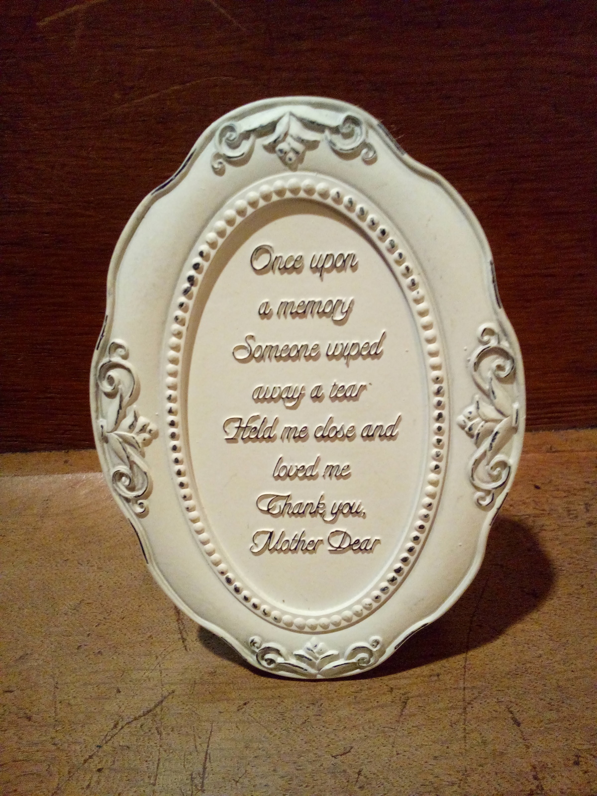 Mother Plaque Table  Decoration  - $5.00