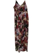 NWT Express Womens Multicolor Floral Spaghetti Strap A-Line Dress Size S... - £23.43 GBP