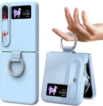 Compatible With Samsung Galaxy Z Flip 4 Case Built in Slide Camera Lens ... - $25.15