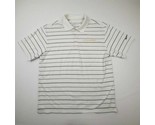 Nike Golf Livestrong Mens Polo Shirt Size L White Polyester TD1 - £8.59 GBP