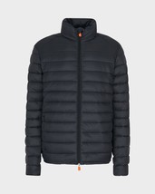 Save The Duck Men&#39;s GIGA Signature Lightweight Jacket in Black $178, Sz ... - $123.74