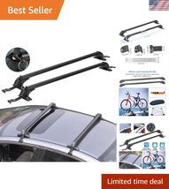 Effortless Installation 43" Aluminum Crossbars with High Load Capacity o... - $138.84