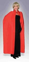 56" RED SATIN POLYESTER CAPE DEVIL VAMPIRE MAGICIAN HALLOWEEN COSTUME AC... - $11.76