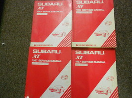 1987 Subaru XT Service Réparation Atelier Manuel Énorme Set Usine OEM Livres 87 - £94.12 GBP