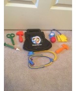DOCTOR KIT BLACK BAG  SEE PICS 6 INSTRUMENTS - $17.42 CAD