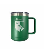 Stanley Irish Coat of Arms Stainless Steel Green Travel Mug with Handle - $38.29 CAD