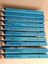 Hardy Boys Blue Flashlight Series Lot 10 Books 1 3 5 8 9 10 12 14 15 16 Dixon - £27.36 GBP